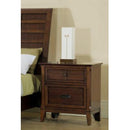 Brassex Avista 2-Drawer Nightstand Avista 8042-N IMAGE 1