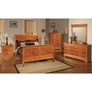 Brassex Bed Components Headboard Augustus 96001 Oak Headboard IMAGE 3