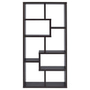 Coaster Furniture Theo 800264 71-inch 7-shelf Bookshelf - Cappuccino IMAGE 2