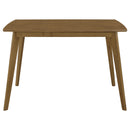 Coaster Furniture Kersey 103061 Rectangular 47-inch Wood Dining Table - Chestnut IMAGE 2