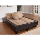 Brassex Fabric Sleeper Sectional 4640 IMAGE 2