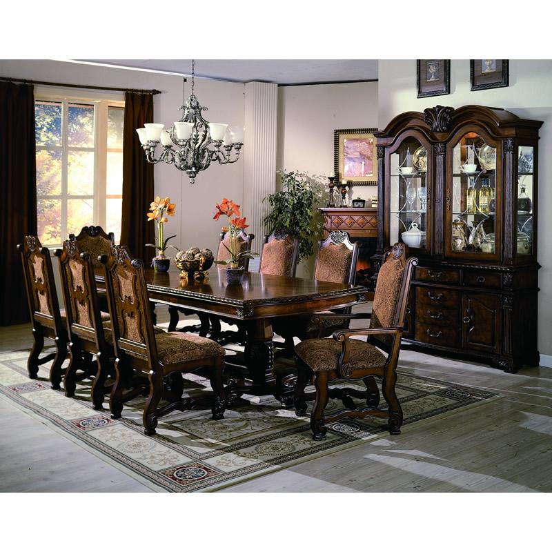 Crown Mark Neo Renaissance 2400 7 pc Dining Set