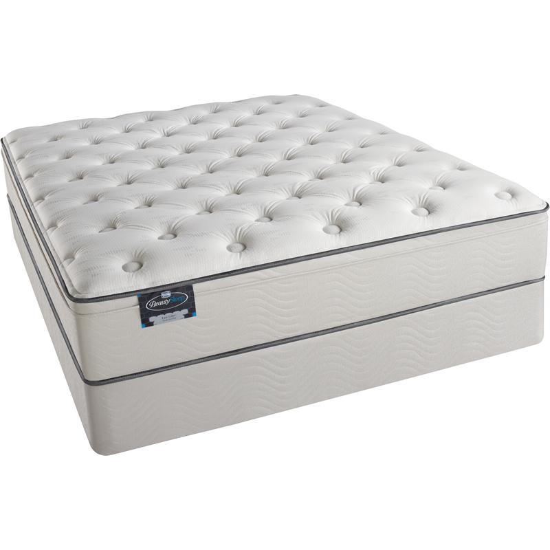 Simmons BeautySleep East Lake Plush Euro Top Mattress Set (Full)