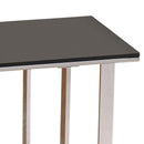 Worldwide Home Furnishings Mod 501-410 Accent Table - Chrome and Black IMAGE 6