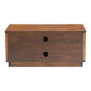 Zuo Linea 199053 Narrow Entertainment Stand - Walnut IMAGE 4