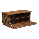 Zuo Linea 199053 Narrow Entertainment Stand - Walnut IMAGE 5
