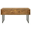 Coaster Furniture Analiese 800999 63-inch 4-Drawer Writing Desk - Rustic Nutmeg IMAGE 6