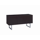 Coaster Furniture Lawtey 801522 5-Drawer Home Office Storage Credenza - Cappuccino IMAGE 6