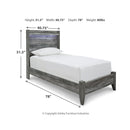 Signature Design by Ashley Baystorm B221B61 5 pc Twin Panel Bedroom Set IMAGE 9