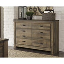 Signature Design by Ashley Trinell B446B78 6 pc Full Panel Bedroom Set IMAGE 12