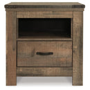 Signature Design by Ashley Trinell B446B78 6 pc Full Panel Bedroom Set IMAGE 5