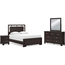 Signature Design by Ashley Covetown B441B12 6 pc Queen Panel Bedroom Set IMAGE 1