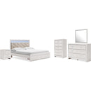 Signature Design by Ashley Altyra B2640B40 7 pc King Panel Bedroom Set IMAGE 1