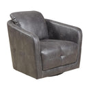 Emerald Home Furnishings Blakely Swivel Fabric Chair U3381A-04-33 IMAGE 1