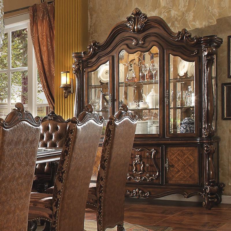 Buffet Formal Dining Room Sets With China Cabinet Acme Furniture