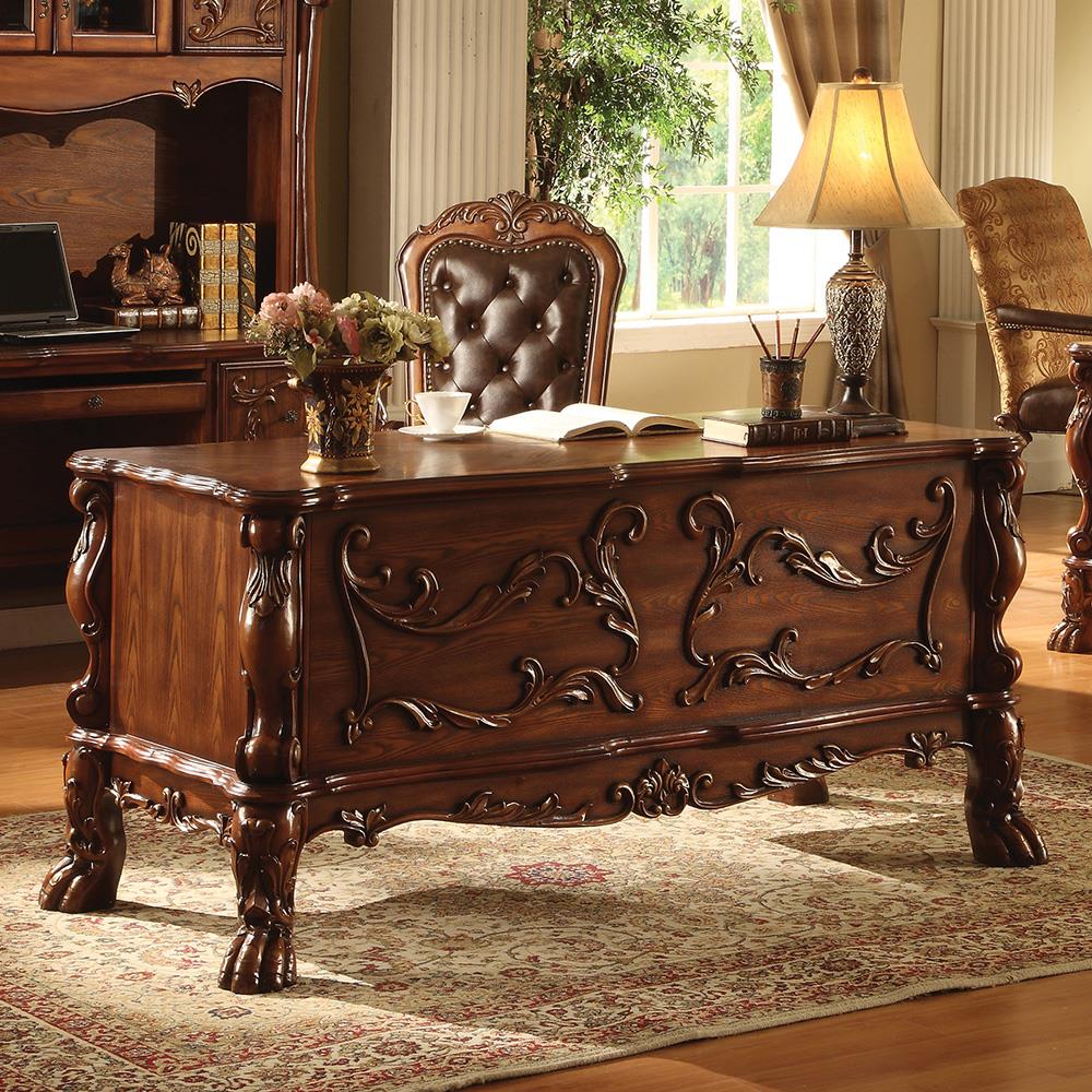 ACME DESIGNヴィンテージハイバックチェア ACME FURNITURE Acme Furniture Dresden 12169 Executive Writing Desk