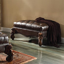 Acme Furniture Versailles Polyurethane Ottoman 96538 IMAGE 1