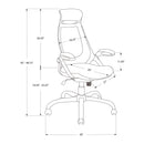 Monarch Office Chair I 7268 IMAGE 11