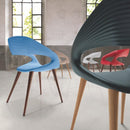 Bellini Modern Living Shape Dining Chair Shape Dining Chair - Anthracite IMAGE 2