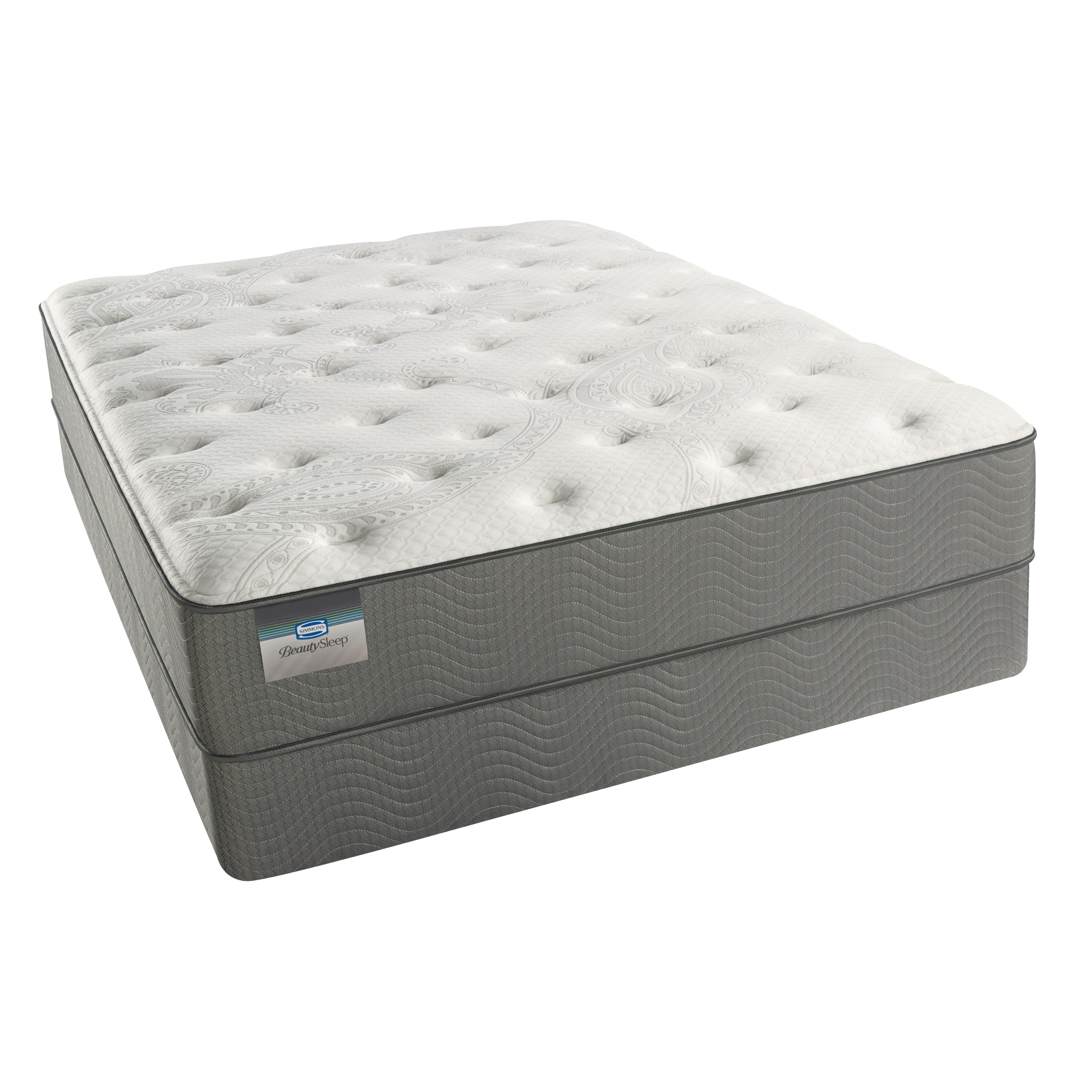 Simmons BeautySleep Finleyville シングル Simmons BeautySleep Finley Firm Mattress Set (Queen)
