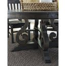 Magnussen Round Bellamy Dining Table with Pedestal Base D2491-23B/D2491-23T IMAGE 2
