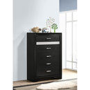 Coaster Furniture Miranda 206365 5-Drawer Bedroom Chest - Black IMAGE 9