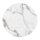 Zuo Round Tintern Dining Table with Faux Marble Top and Pedestal Base 100715 IMAGE 4