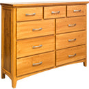 Mako Wood Furniture Sophia 9-Drawer Dresser 5100-40-9 IMAGE 2