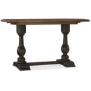 Hooker Furniture 5960-75206-BRN Balcones 60in Friendship Table with 2-12in Leaves IMAGE 1