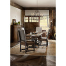 Hooker Furniture 5960-75206-BRN Balcones 60in Friendship Table with 2-12in Leaves IMAGE 3