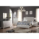 Acme Furniture Voeville II Queen Upholstered Panel Bed 24840Q IMAGE 3