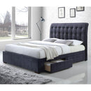 Acme Furniture Drorit Queen Upholstered Platform Bed with Storage 25680Q IMAGE 1