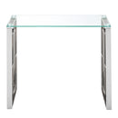 !nspire Eros 502-482CH Console/Desk - Silver IMAGE 4