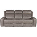 Lifestyle Power Reclining Fabric and Leather Look Sofa U61493-61B IMAGE 1