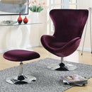 Furniture of America Eloise Stationary Fabric Accent Chair CM-AC6841 IMAGE 1