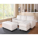 Acme Furniture Lyssa Bonded Leather Match 3 pc Sectional 51210 IMAGE 1