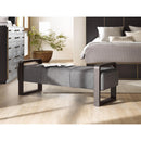 Hooker Furniture 1600-50006-DKW Curata Upholstered Bench IMAGE 3