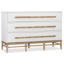 Hooker Furniture 1620-90101-WH Urban Elevation Three-Drawer Bachelors Chest IMAGE 1