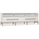 Hooker Furniture 1620-55488-WH Urban Elevation Low Entertainment Console IMAGE 1