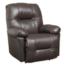 Best Home Furnishings Zaynah Swivel Glider Leather Recliner 9AW25LV 71366KL IMAGE 1