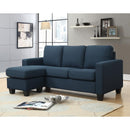 Emerald Home Furnishings Nix Fabric 2 pc Sectional U4191-09-04 IMAGE 2