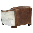 Acme Furniture Brancaster Stationary Leather Loveseat 53546 IMAGE 5