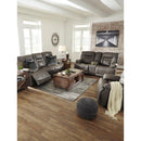Signature Design by Ashley Wurstrow Power Reclining Leather Match Loveseat with Console U5460218 IMAGE 12
