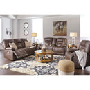 Signature Design by Ashley Wurstrow Power Reclining Leather Match Loveseat with Console U5460318 IMAGE 15