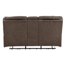 Signature Design by Ashley Wurstrow Power Reclining Leather Match Loveseat with Console U5460318 IMAGE 4