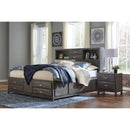 Signature Design by Ashley Caitbrook King Bookcase Bed with Storage B476-69/B476-66/B476-99 IMAGE 10
