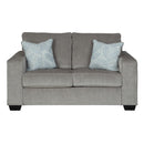 Signature Design by Ashley Altari Stationary Fabric Loveseat 8721435 IMAGE 1