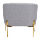 Zuo Micaela 101259 Armchair - Grey IMAGE 4