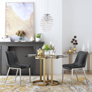 Zuo Magnus 101271 Dining Chair - Black & Silver IMAGE 6