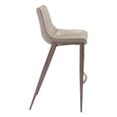 Zuo Magnus 101277 Barstool - Brown & Walnut IMAGE 2